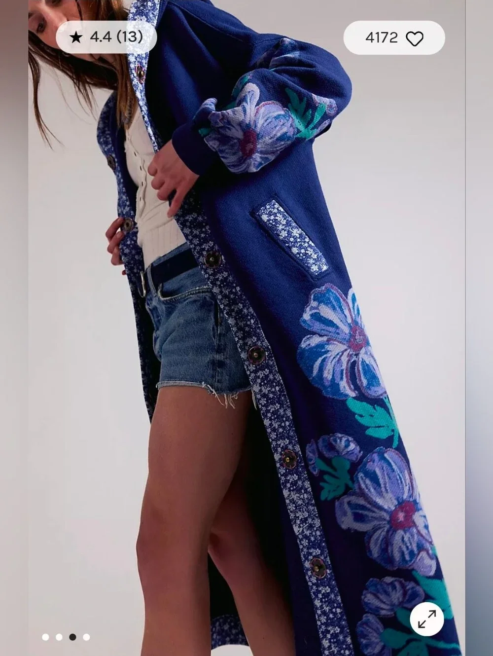 Free People long navy